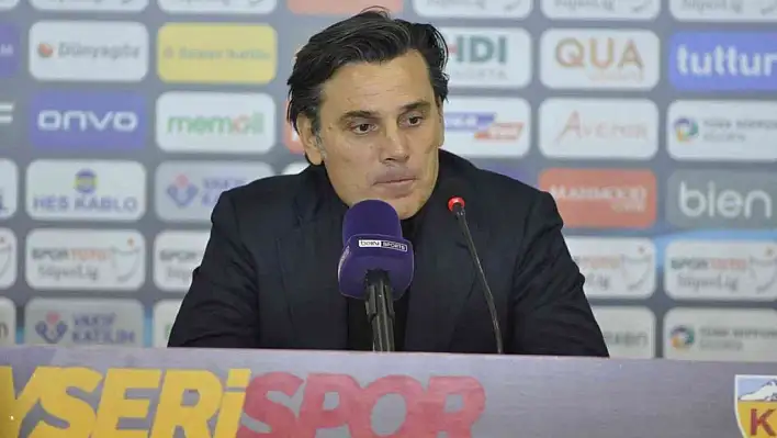 Montella: Ağzımızda acı bir tat var