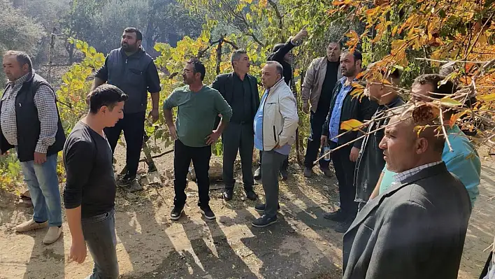 Yağmur duasını yarıda bırakıp yangına koştular!