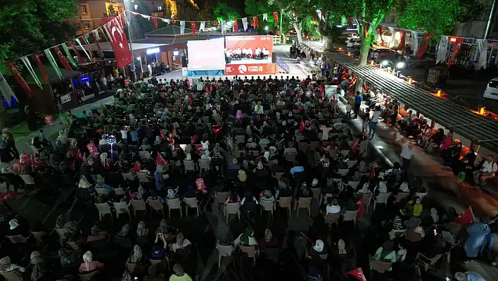 Yahyalı'da şehitler için binlerce dua