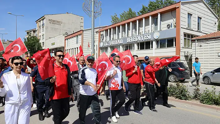 Yahyalı'da Gençlik Yürüyüşü