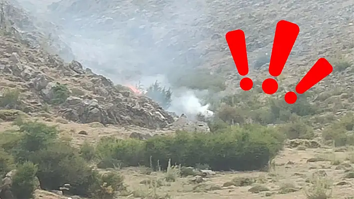 Yahyalı'da yangın tehlikesi: Facianın eşiğinden dönüldü!