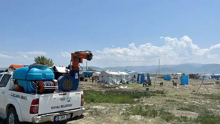 Kayseri'de haşerelere karşı ilaçlama seferberliği başlatıldı!