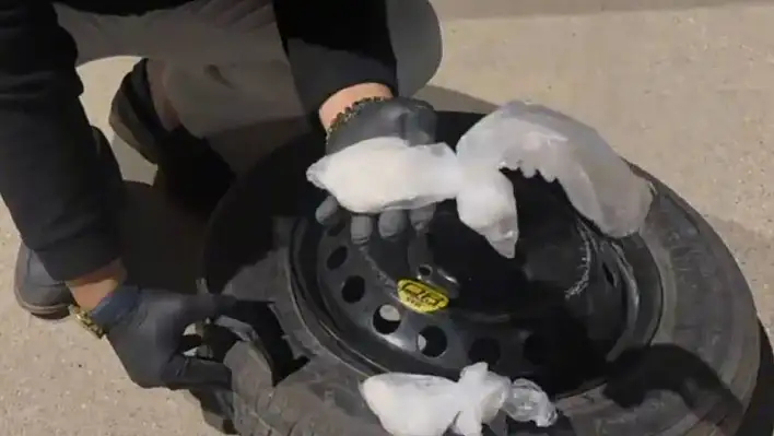 Stepneye Saklanan Uyuşturucu Kahramanmaraş'ta Ele Geçirildi