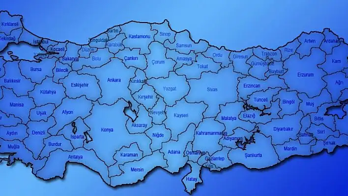 Yeni iller yolda - Listede Kayseri ilçeleri var mı?