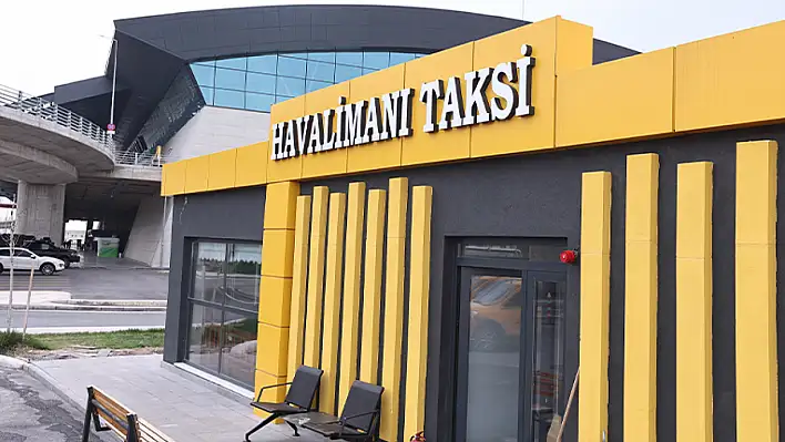 Yeni Terminal Binası'na taksi esnafı için özel durak!