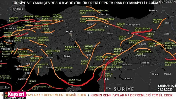 Yer Bilimleri Uzmanı İçelli'den Kayseri deprem açıklaması