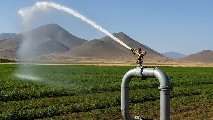 Yeşilhisar'da sulama yatırımı için düğmeye basıldı!
