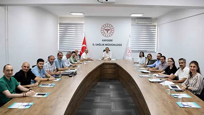 Sağlık alanında önemli adım: Yeşilhisar'da yürütülen çalışmalar masaya yatırıldı!