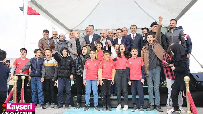 Yeşilhisar Millet Bahçesi hizmete açıldı