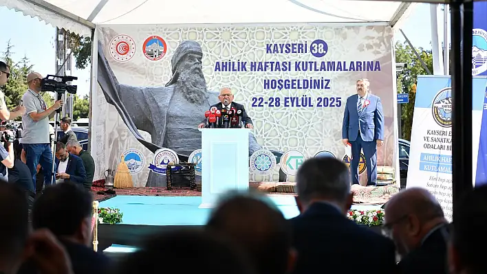 Yılın ahisi, kalfası ve çırağı Kayseri'de ödüllerini aldı