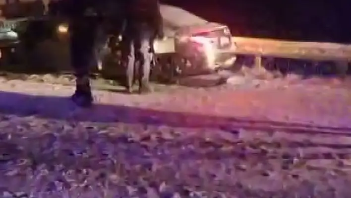 Yoğun kar yağışı kazaya neden oldu: 1 ölü, 5 yaralı!