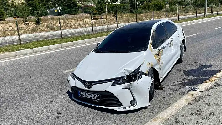 Yozgat'ta trafik kazası: 2 kişi yaralandı