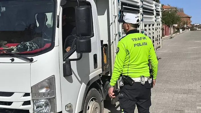 Yozgat'ta9 araca cezai işlem uygulandı