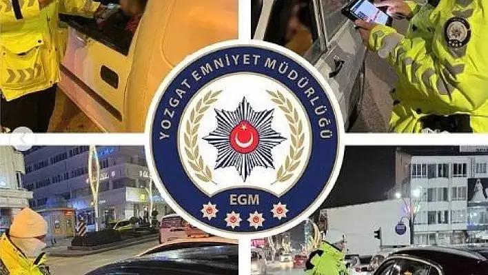 Yozgat'ta alkol ve uyuşturucu madde denetimi sürüyor