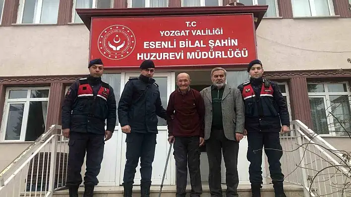 Yozgat'ta kaybolan 78 yaşındaki adamı jandarma ekipleri buldu