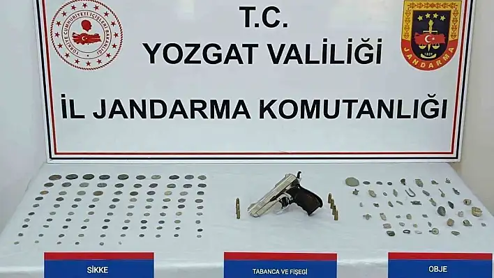 Yozgat'ta Roma Dönemine Ait Eserler Yakalandı!