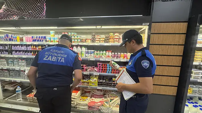 Zabıta alarmda: Kayseri'de sağlıksız ürün ve etiket hilesine göz açtırılmıyor!
