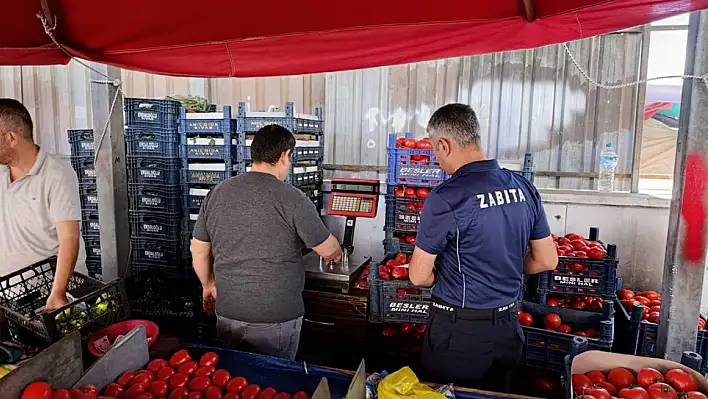 Zabıta'a eksik tartıya geçit vermedi!