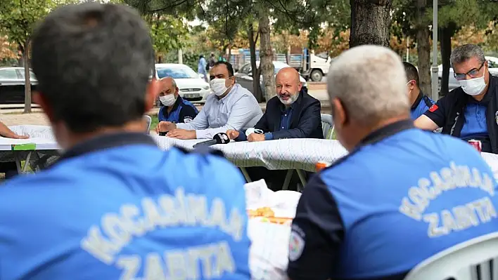 'Zabıta ekibimiz, şehrin huzuruna katkı sağlıyor'