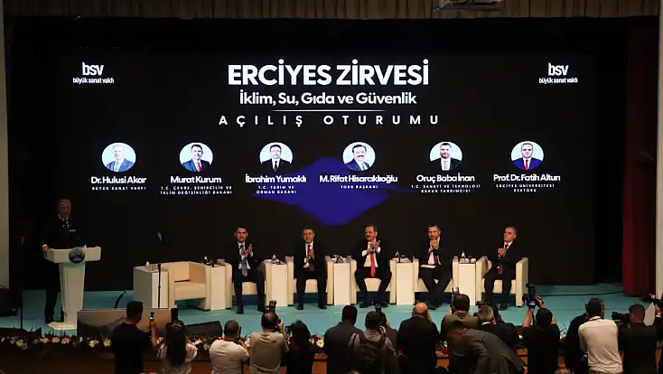 Bakan Kurum Erciyes Zirvesi’nde açıklamalarda bulundu: '2 yılda 455 bin konut tamamladık'