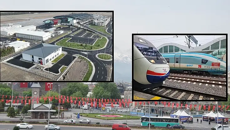 Başkan Büyükkılıç tüm detayları paylaştı: Yüksek Hızlı Tren ve yeni havalimanı ile Kayseri değişiyor