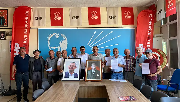 CHP Kayseri’de bir ilçe daha yönetim kurulu olarak toplu istifa etti!