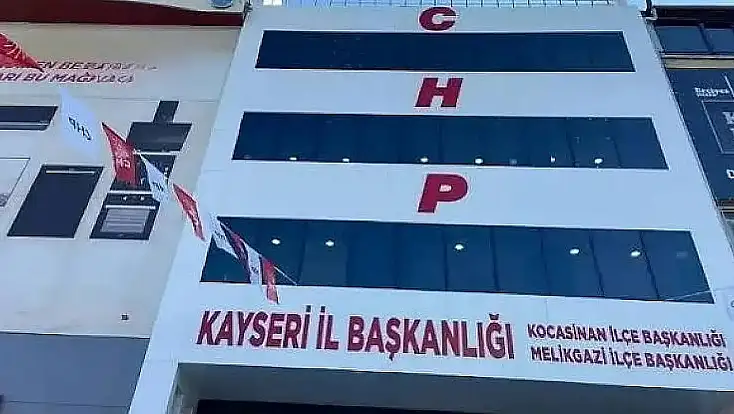 CHP Kayseri'den dikkat çeken istifa açıklaması