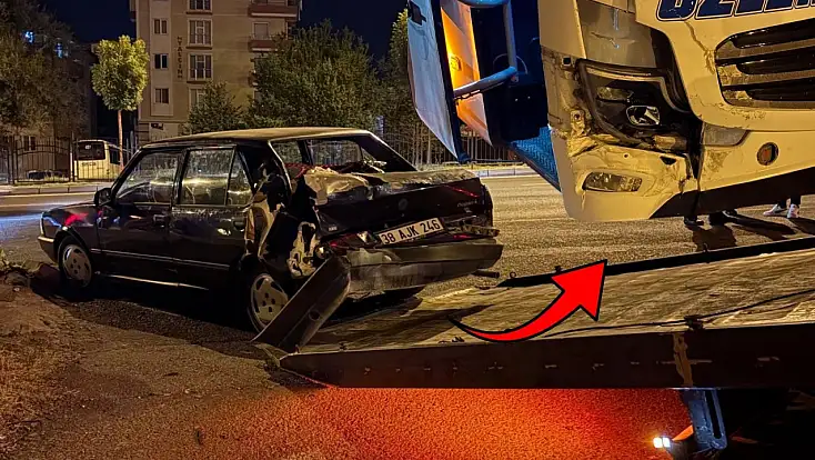 Engelli ve alkollü sürücü kazaya karıştı: 65 bin TL cezai işlem uygulandı!