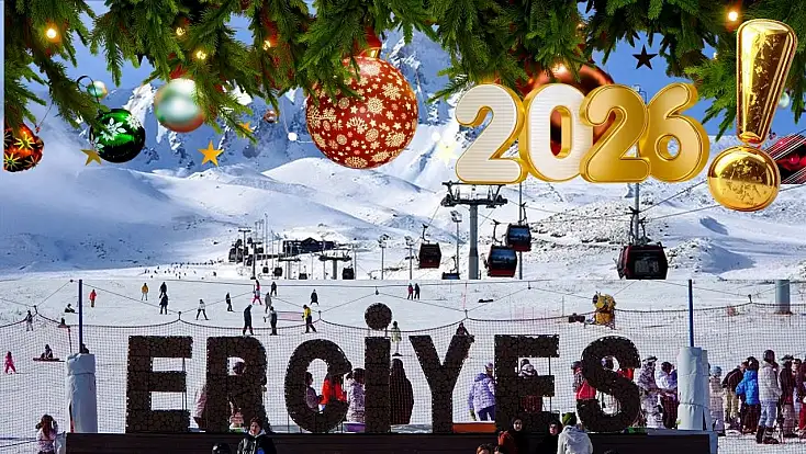 Erciyes Kayak Merkezi’nde yılbaşı coşkusu! Programlar belli oldu
