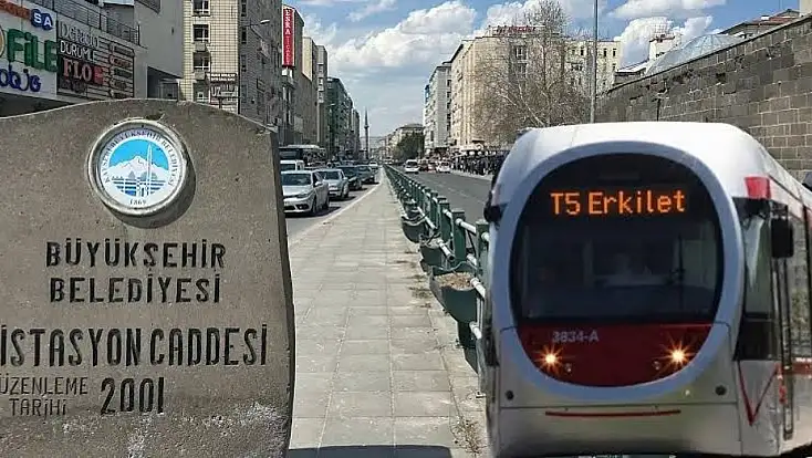 Erkilet Raylı Sistem Hattı için süreç başladı: Etüd raporu oluşturulacak!