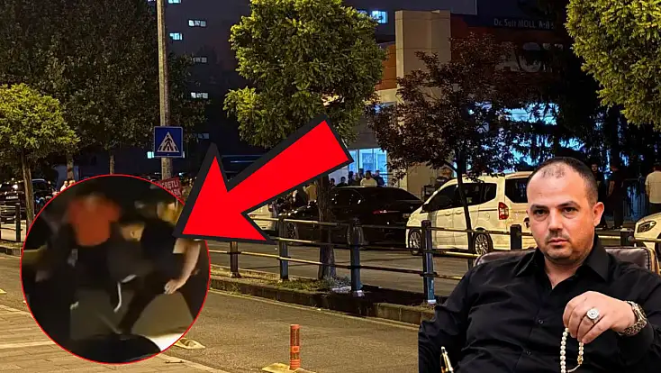 Fenomen galerici Alaaddin Çağlıköse’ye saldırı anının görüntüleri ortaya çıktı!