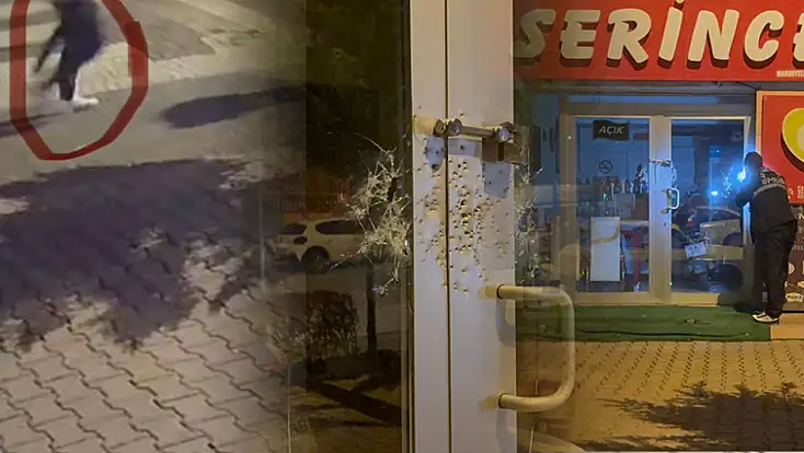 Gece yarısı çiğ köfte dükkanına pompalı saldırı: O anlar kamerada!