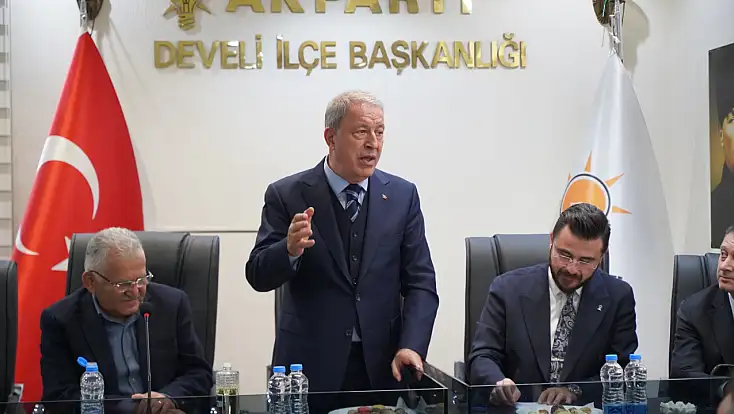 Hulusi Akar'dan Develi'ye OSB müjdesi