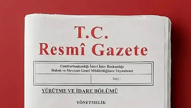 İşte 25 Temmuz 2026 tarihli Resmi Gazete kararları!