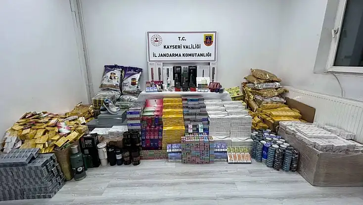 Kayseri'de 20 milyonluk vurguna jandarma engeli!