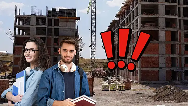 Kayseri’de 300 öğrenci kapasiteli yurt için ilk adım atıldı!
