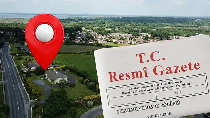 Kayseri’de acele kamulaştırma kararı! Resmi Gazete’de yayımlandı
