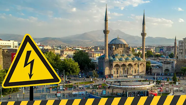 Kayseri’de elektrik kesintisi! Hazırlığınızı yapın… 25 Temmuz 2026