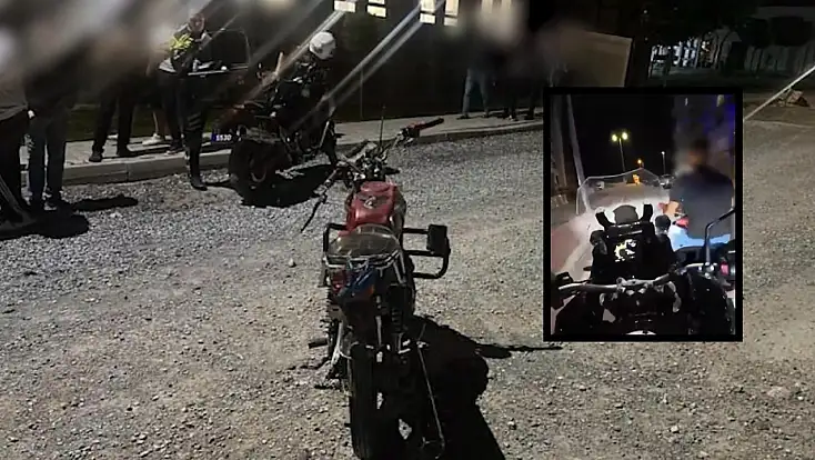 Kayseri'de film sahnelerini aratmayan kovalamaca!