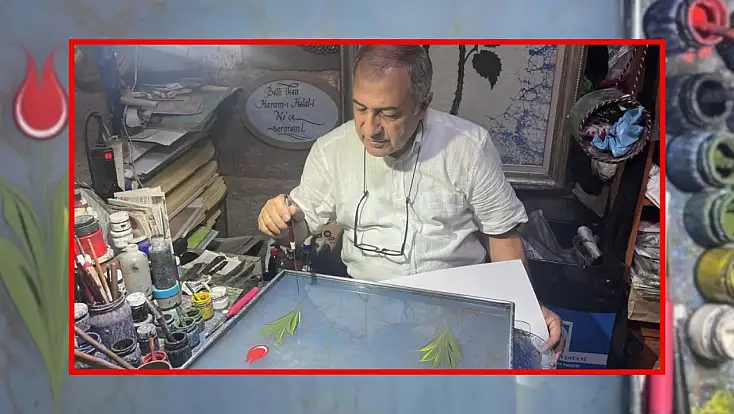 Kayseri'de fizik öğretmeni 20 yıldır bu sanatın peşinde! 'Bizi başka bir aleme götürüyor'