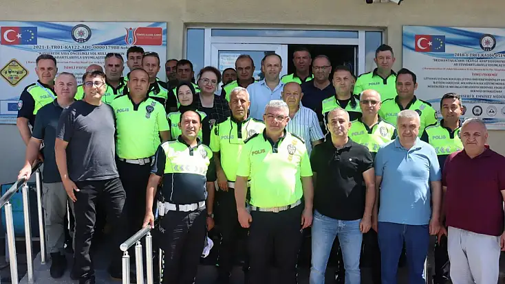 Kayseri'de görev süresini tamamlayan başkomiserden duygusal veda