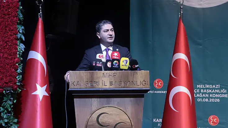 Kayseri'de konuştu! Türkiye için en büyük tehlikeyi tek tek sıraladı