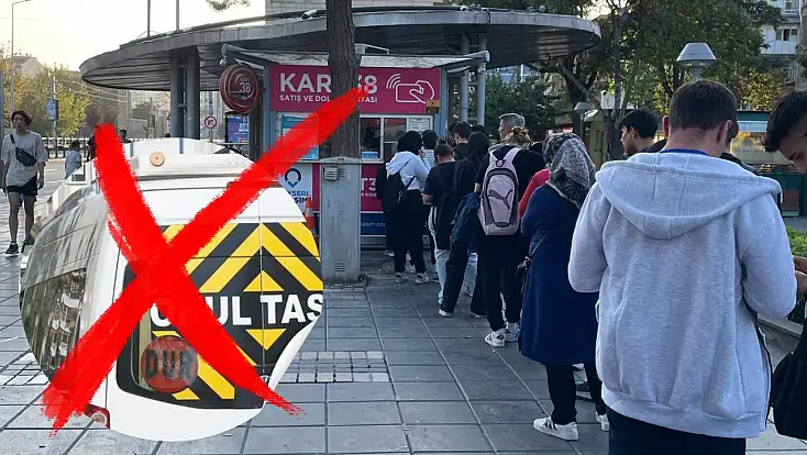 Kayseri’de servisler iptal oldu, otobüs dönemi başladı!