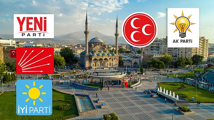 Kayseri'de siyasi parti tablosu: Hangi belediye başkanı hangi partide?