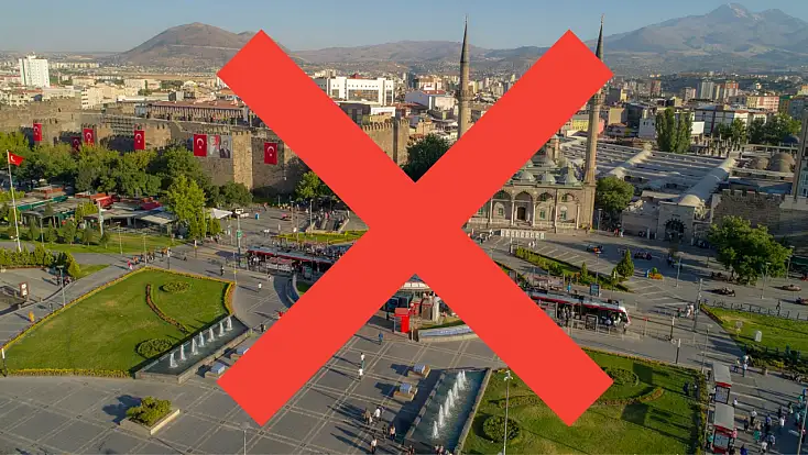 Kayseri’de sürücüler dikkat! Yarın bu yol trafiğe kapatılıyor