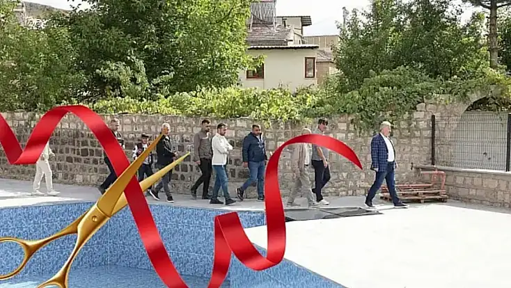 Kayseri’de tarihi havuz halkın kullanıma açıldı!