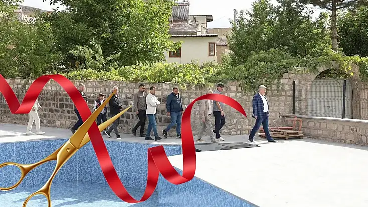 Kayseri’de tarihi havuz kullanıma açılıyor – Muhtar saatleri ve tarihi duyurdu!