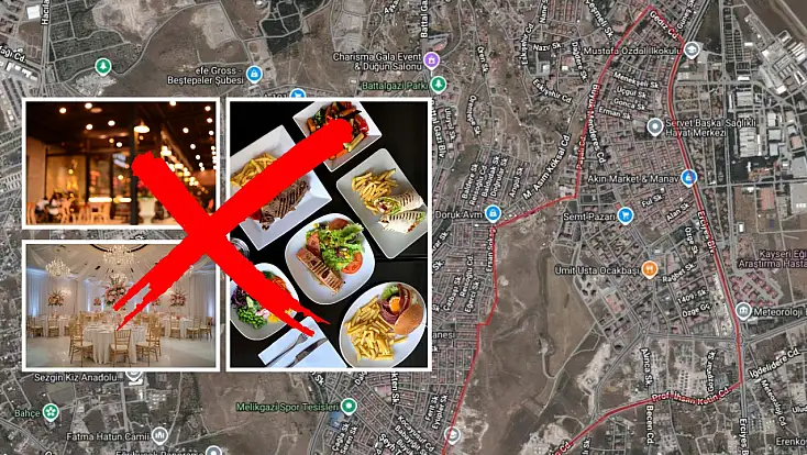 Kayseri’de villa alanı olacaktı, karar değişti: Bu noktaya düğün salonu, kafe ve restoran yapılamayacak!