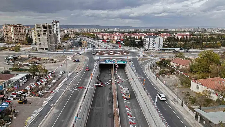 Kayseri nefes alacak: Aylarca konuşulan kavşakta düğüm resmen çözüldü!