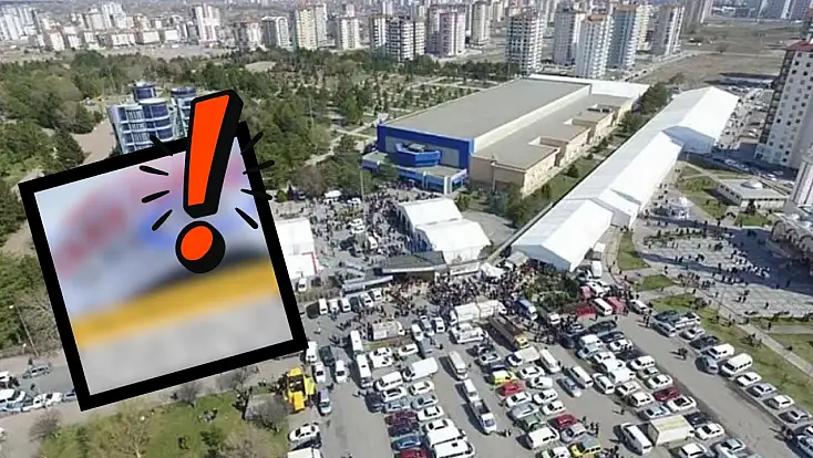 Kayseri’nin dev fuarında tepki toplayan görüntü – ‘Tarihi bile yazamadılar’